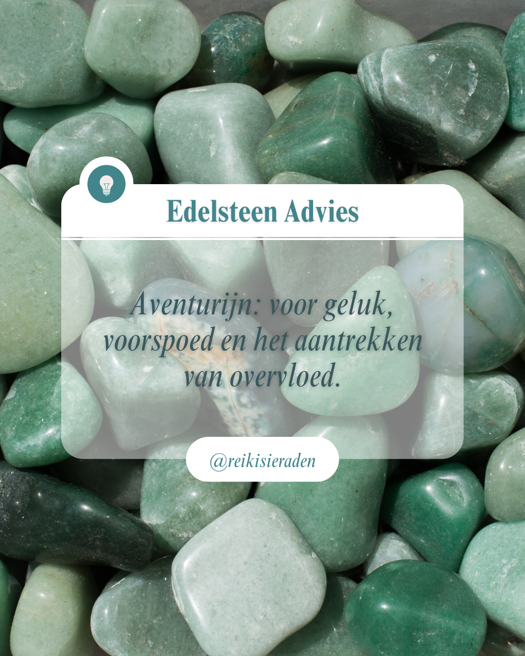 Aventurijn – De steen van kansen en positiviteit 🍀