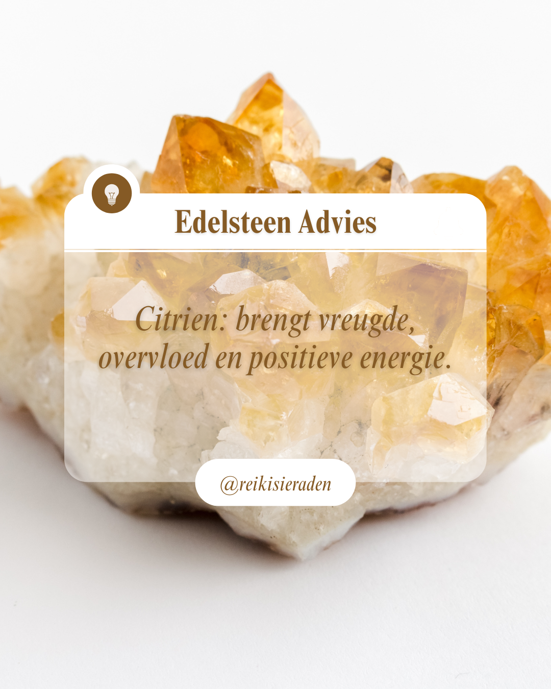 Citrien – De steen van vreugde, succes en overvloed 🌟
