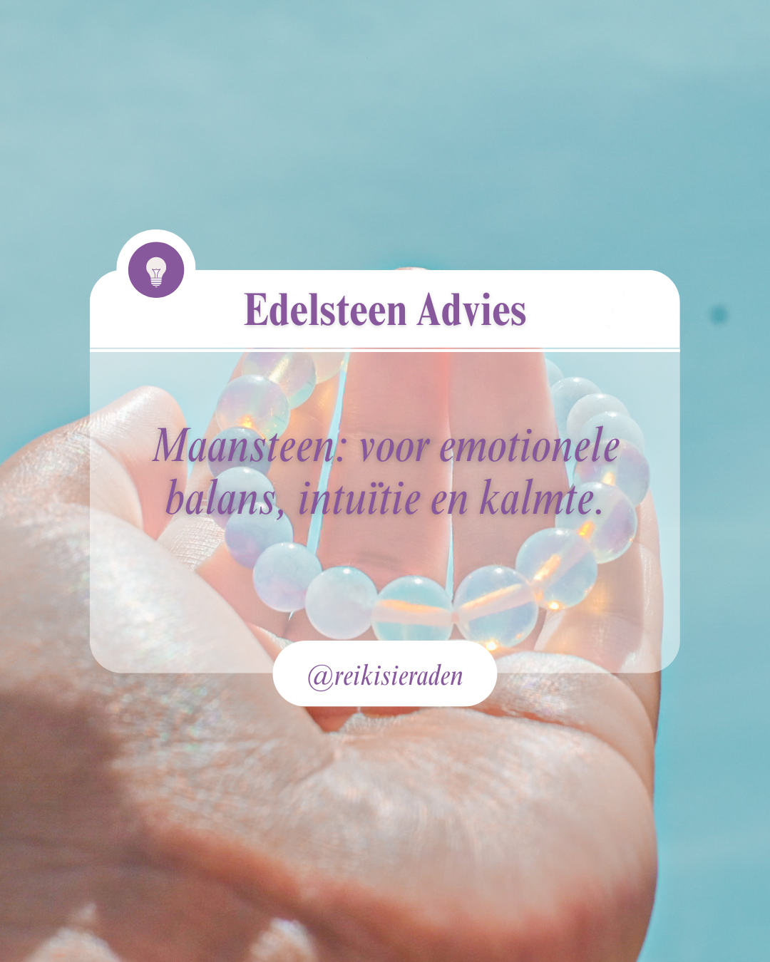 Maansteen – De steen van intuïtie, balans en vrouwelijke energie 🌙