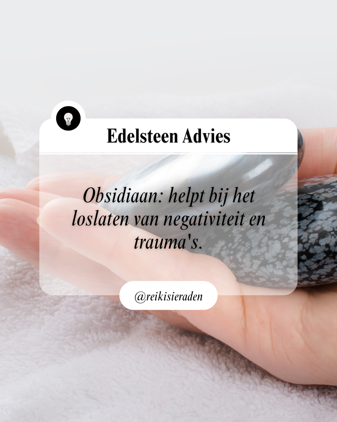 Obsidiaan – De steen van bescherming en aarding ⚫️