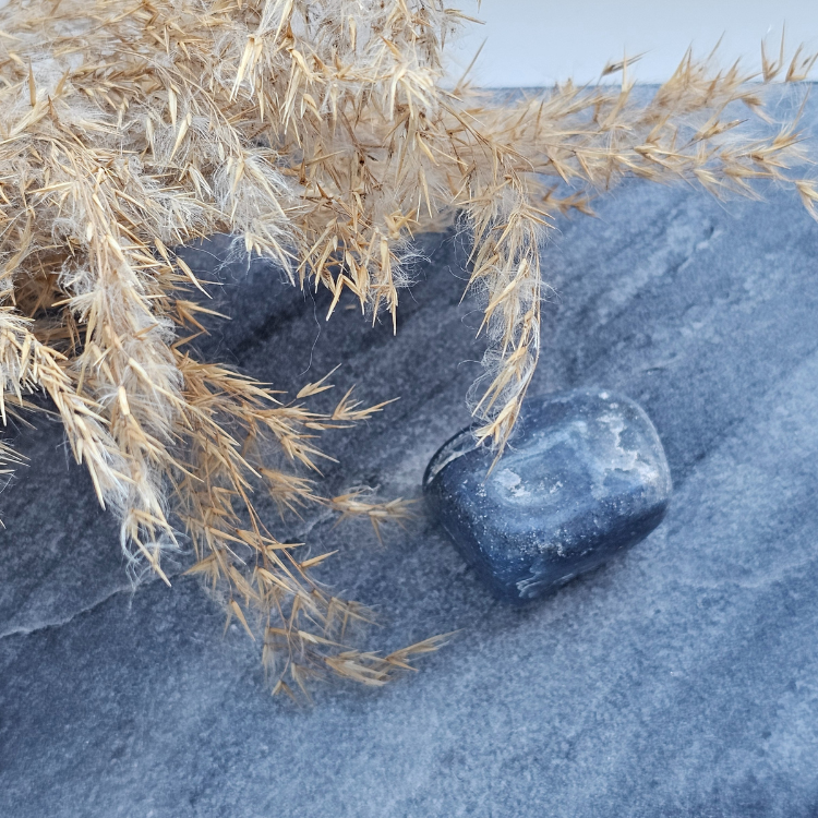 Blauwe quartz